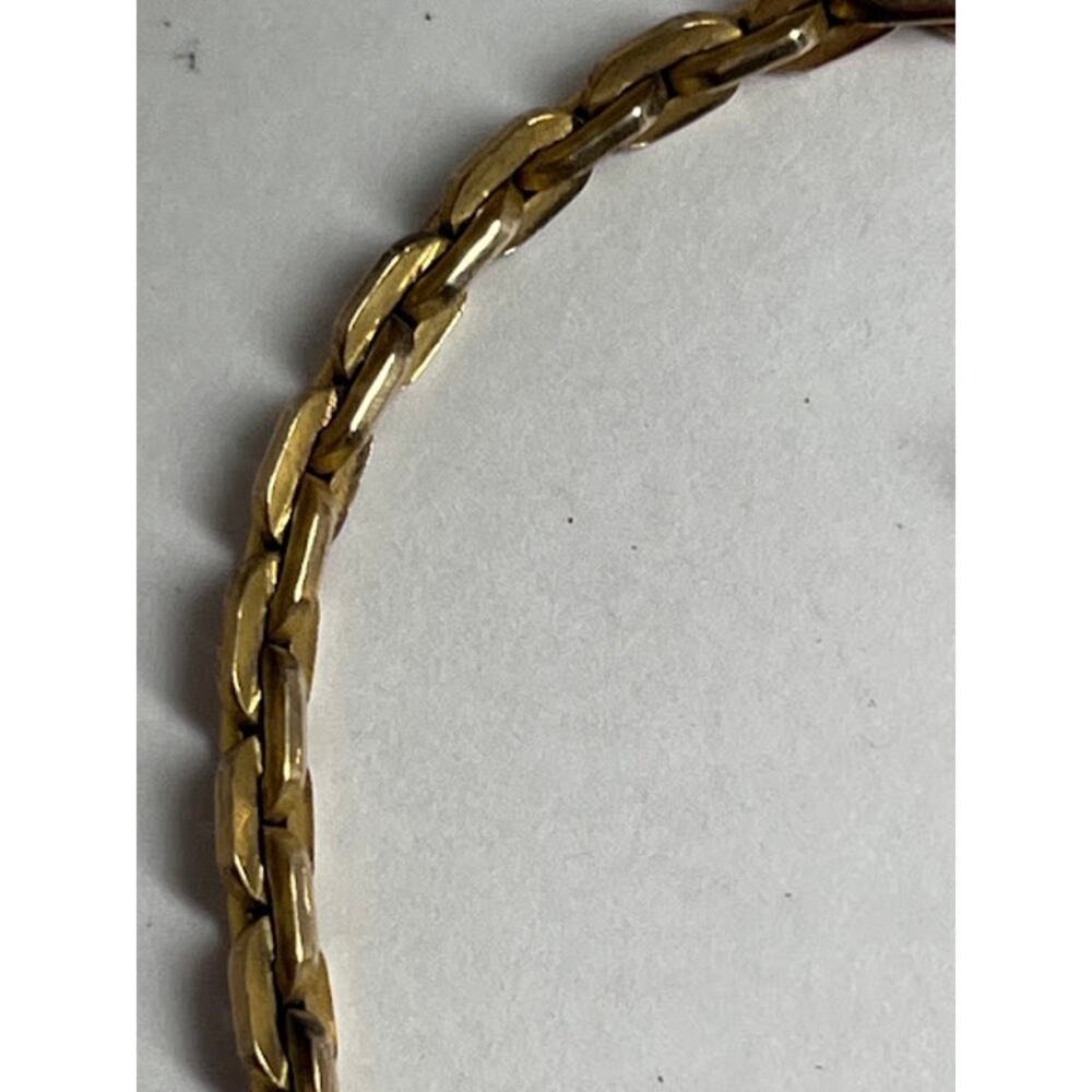 Pocket Watch 11" 12K Gold Filled Antique Chain by L.MFG. Co. - Picture 5 of 6